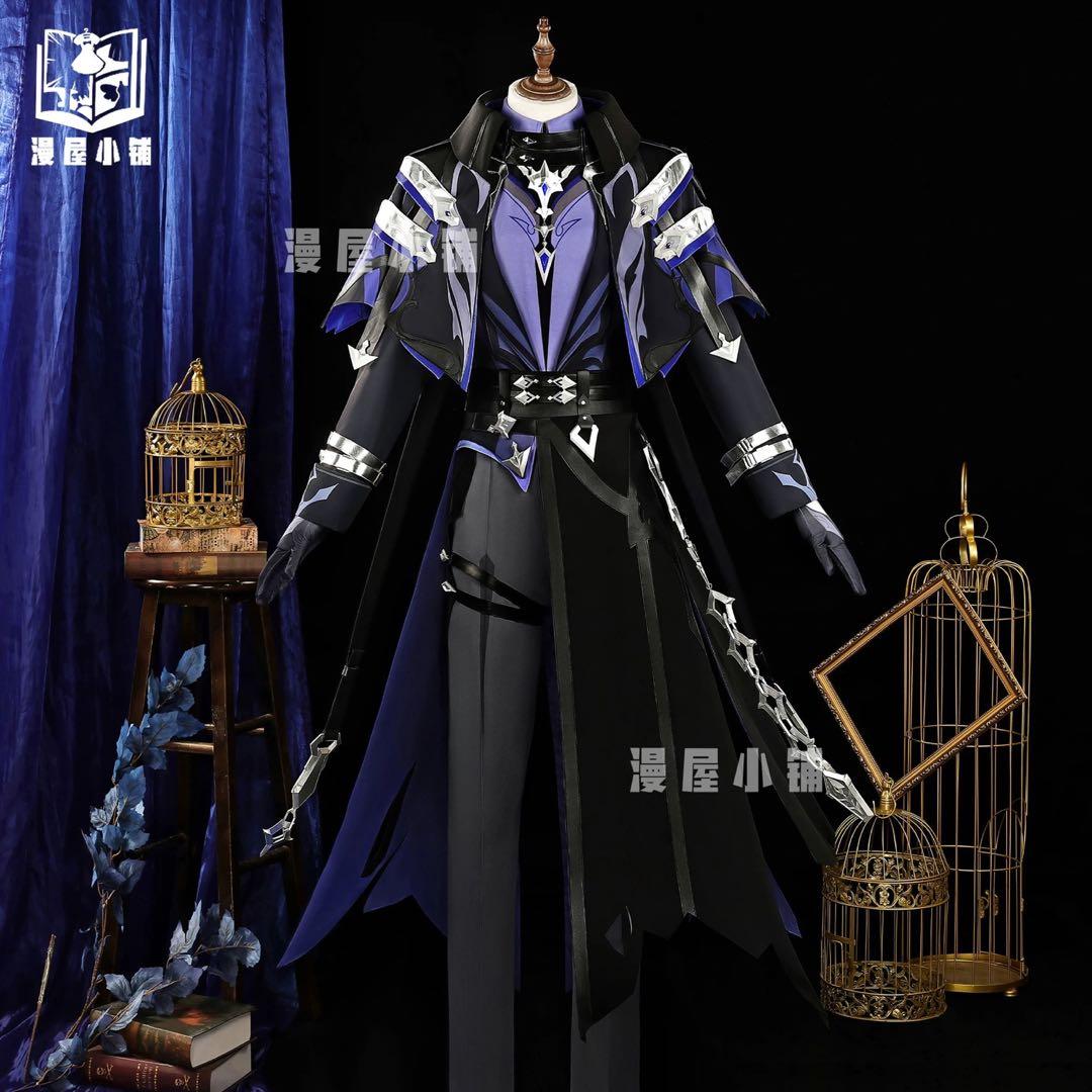 即日発送　漫屋　原神 フリンズ コスプレ 衣装　Mサイズ　ランプ　ウィッグ　靴