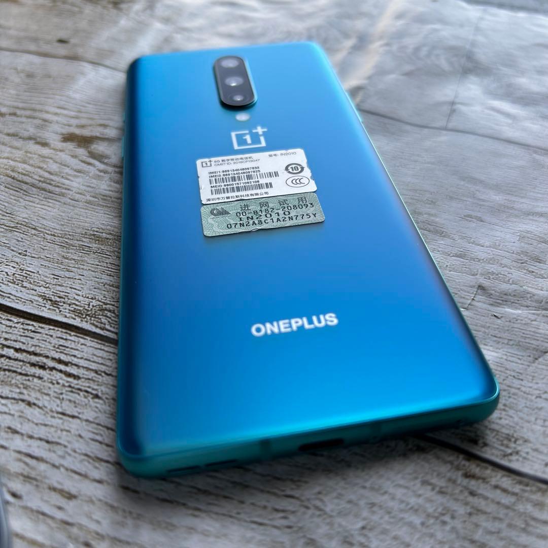 外装美品　oneplus 8 無印　ケース付