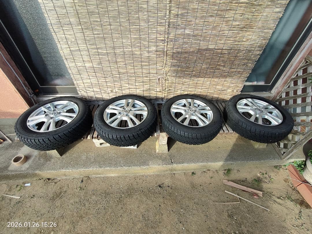 スタッドレスタイヤ&ホイールセット　165-65-14　ソリオ　直接引取希望