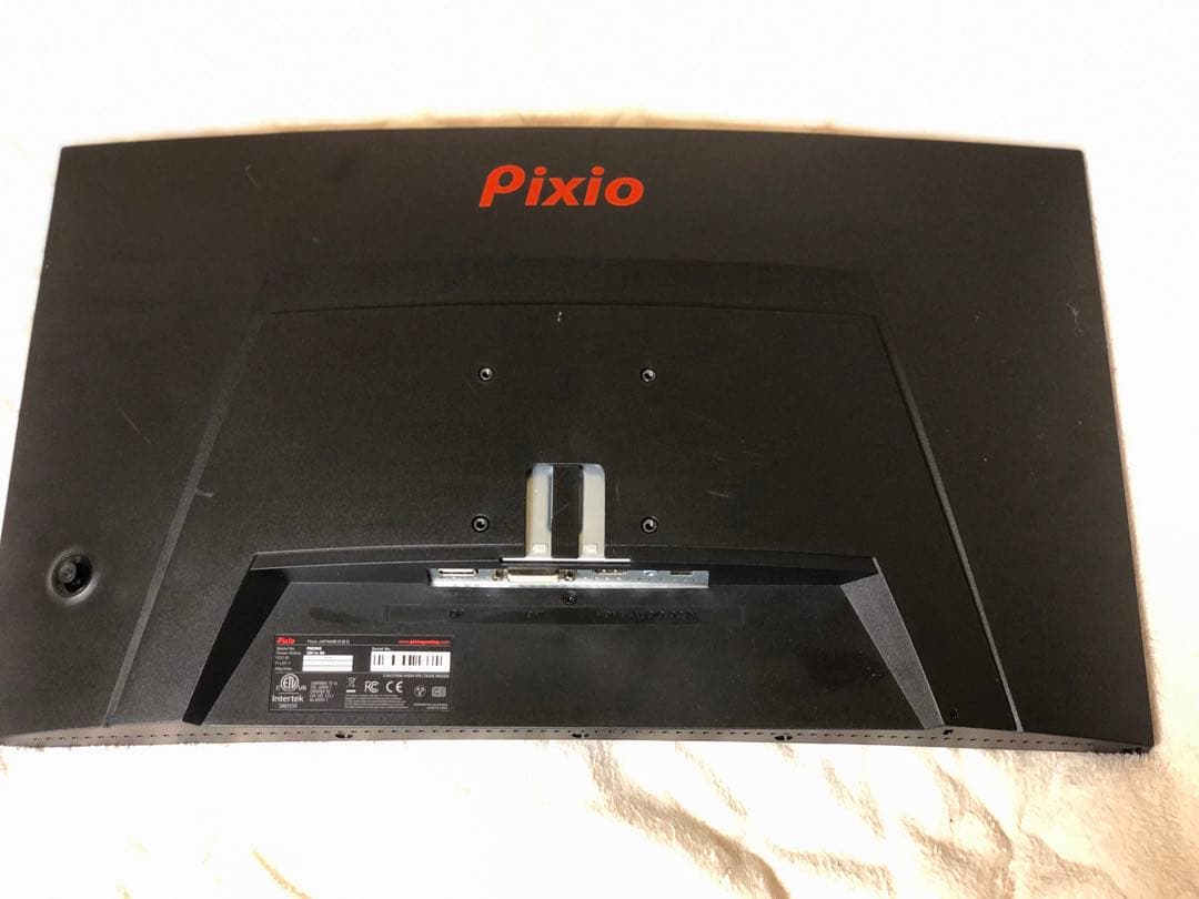 Pixio 湾曲モニター 黒 【ジャンク品】