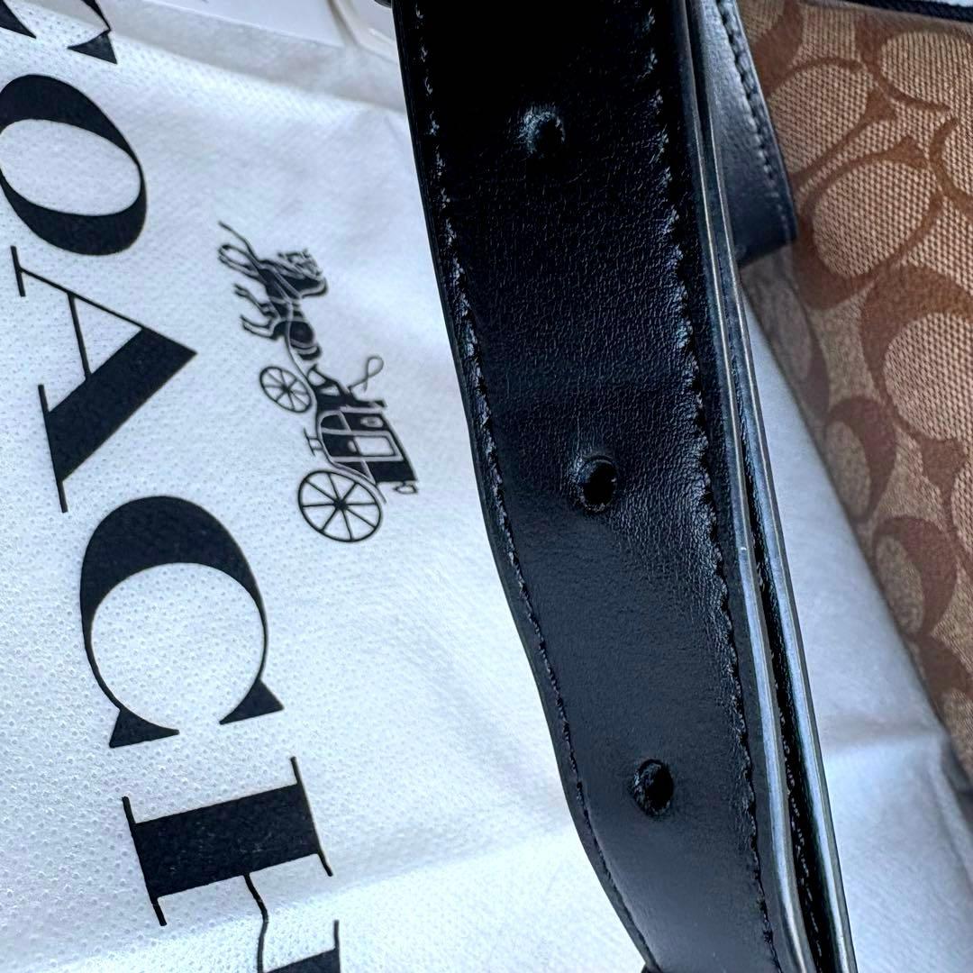 未使用級　COACH×Chelsea 限定コラボ ボディバッグ レザー PVC