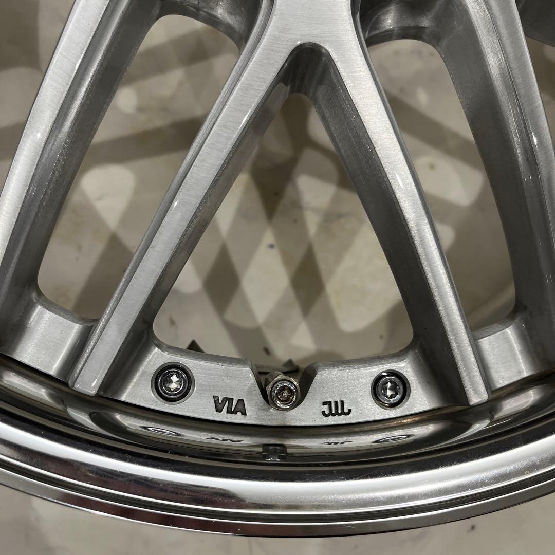 ‼️最終金額‼️ワーク リザルタード17インチ 6J+40 フロント ホイール 2本