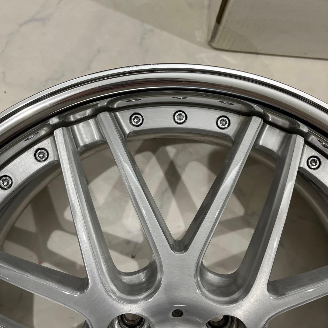 ‼️最終金額‼️ワーク リザルタード17インチ 6J+40 フロント ホイール 2本