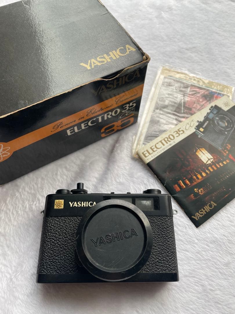yashica electro 35 cc 箱説明書付き