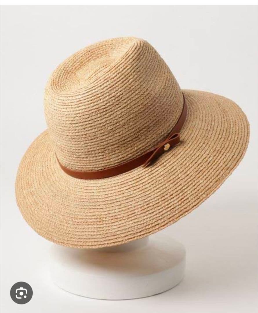 【超美品】ヘレンカミンスキー　ラフィアハット　HINA ナチュラル