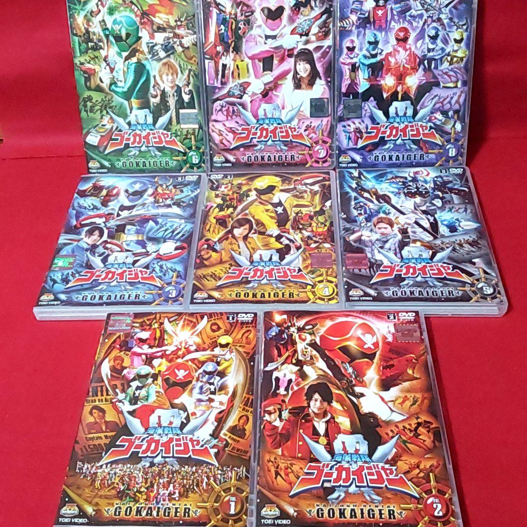 【DVD】海賊戦隊 ゴーカイジャー 全12巻＆劇場版2巻＆再編集版2巻セット