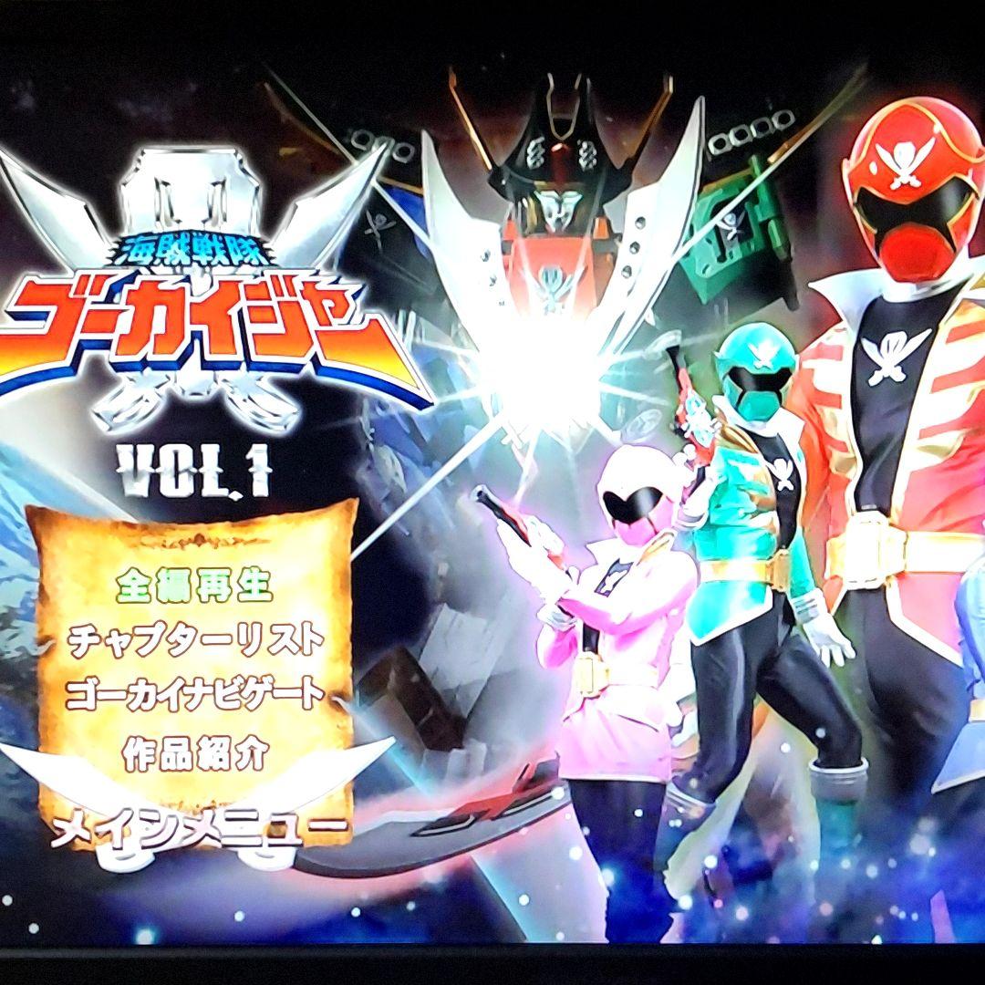 【DVD】海賊戦隊 ゴーカイジャー 全12巻＆劇場版2巻＆再編集版2巻セット
