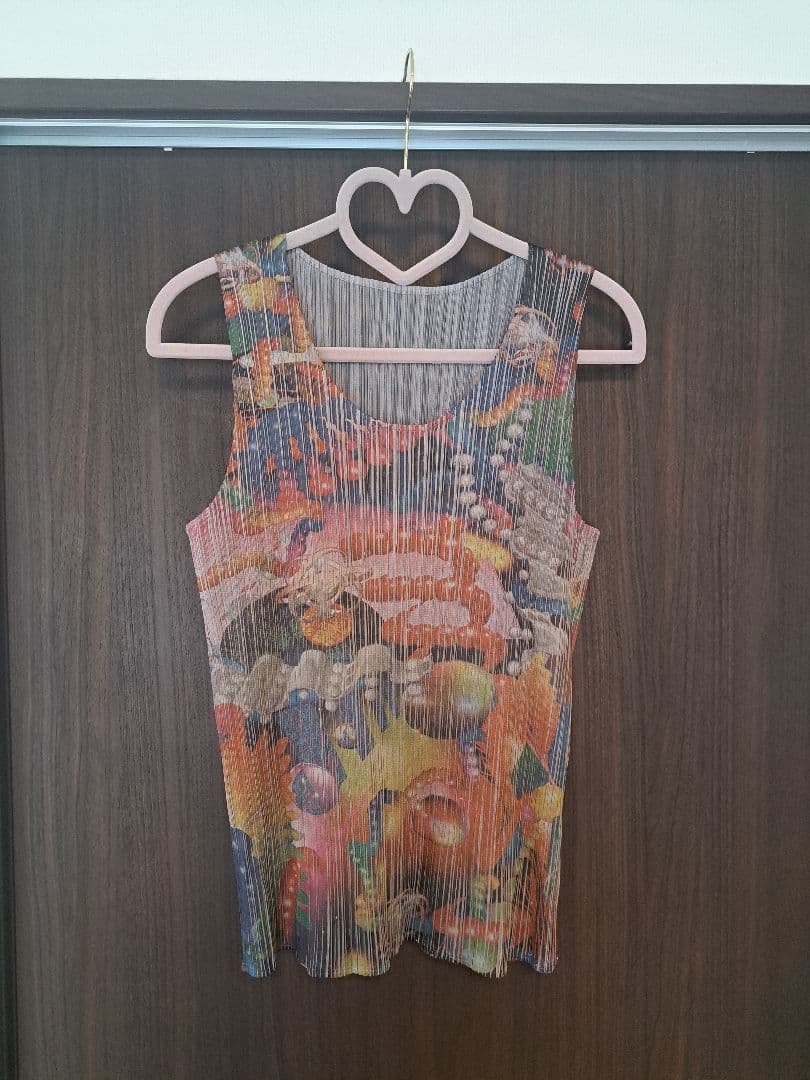 PLEATS PLEASE! ノースリーブチュニック Fサイズ