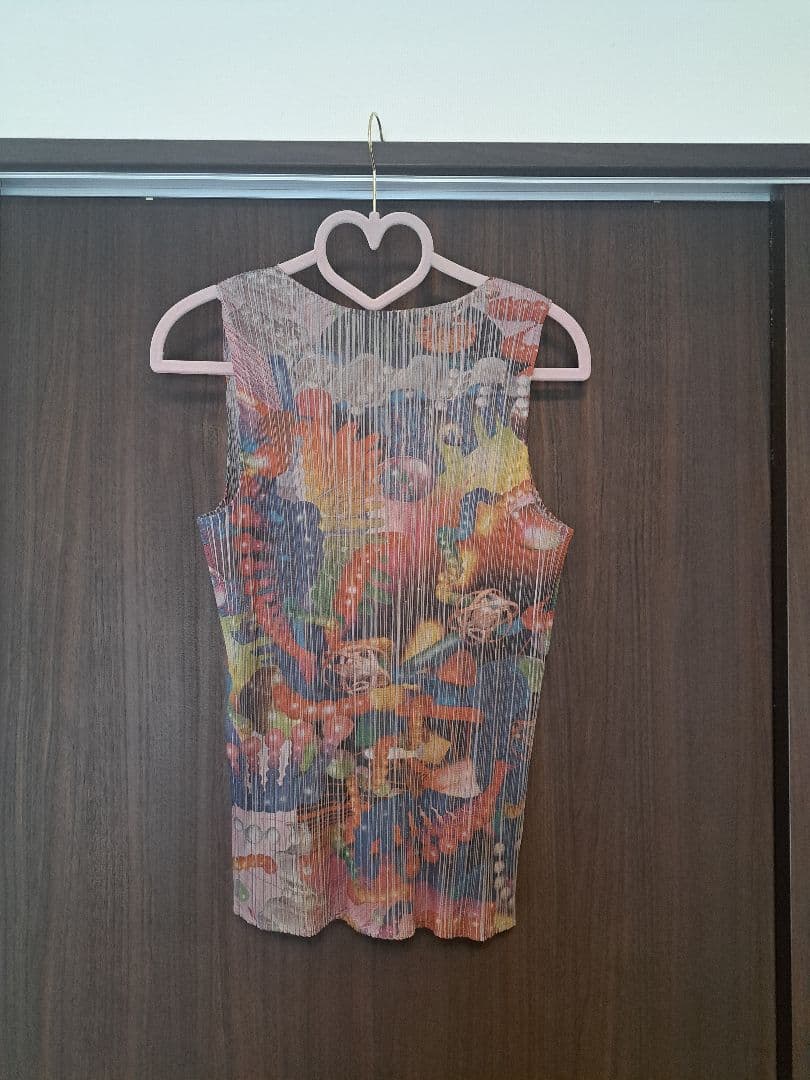 PLEATS PLEASE! ノースリーブチュニック Fサイズ