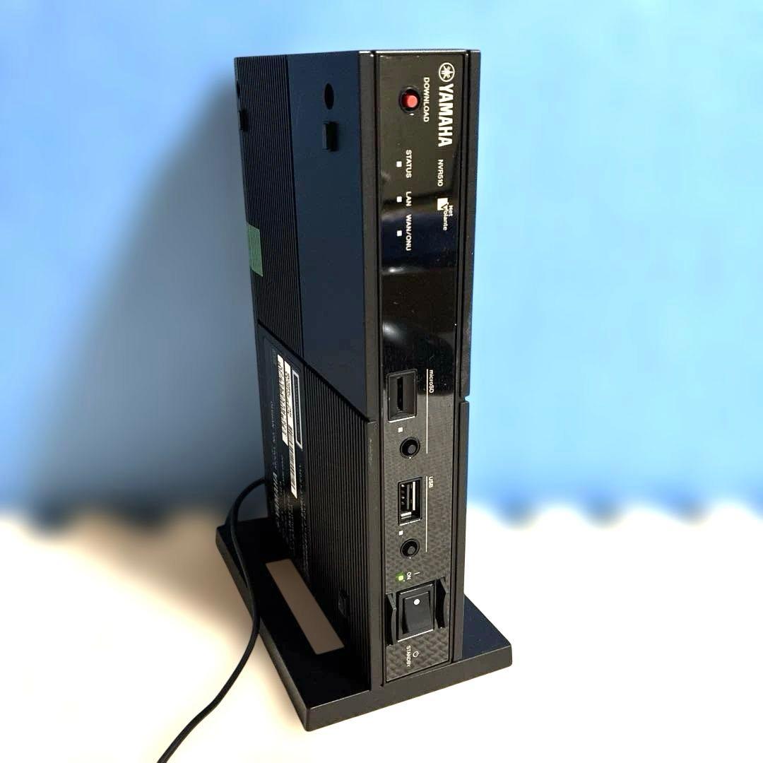 中古動作品YAMAHA NVR510 VPNルーター　スタンド付き　#4