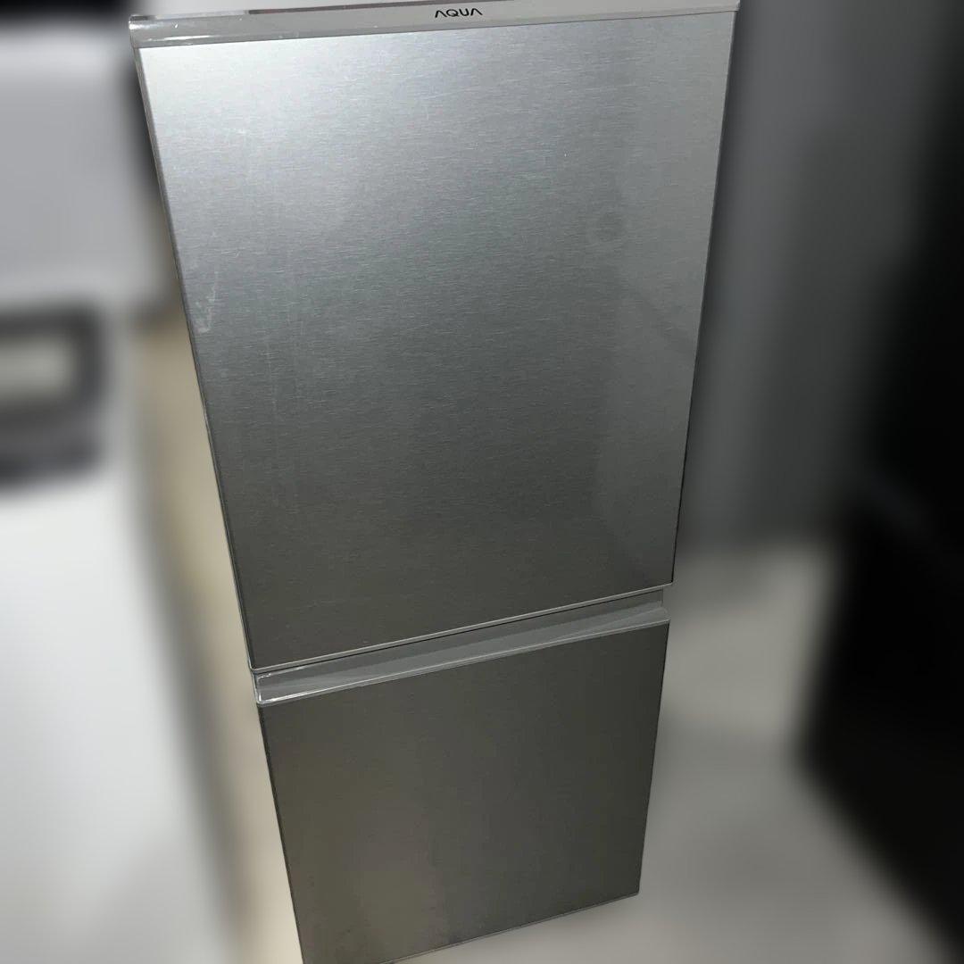 ⭐︎美品/AQUA/ステンレス冷蔵庫/ガラス洗濯機/2点セット/送料設置無料！