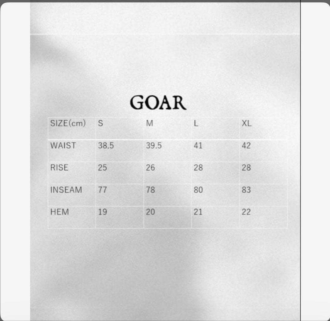 パンツ goar.archive STRAPPED STRAIGHT OILPANTS