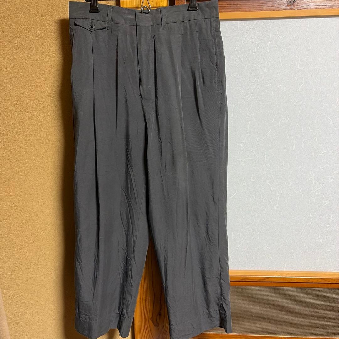 v*H様 LEMAIRE グレー リヨセル　スラックス 48