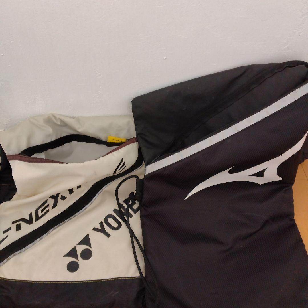 ソフトテニス ヨネックス ミズノ ラケット4本 ラケットケース4つ