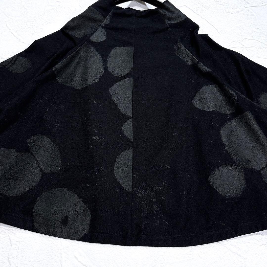 ✨美品✨モユル　カットソー　ドット　ハイネック　変形　ドルマンスリーブ　近年