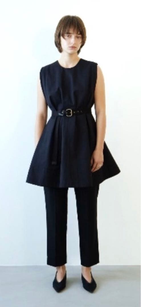 トップス W FACE A LINE BUSTIER