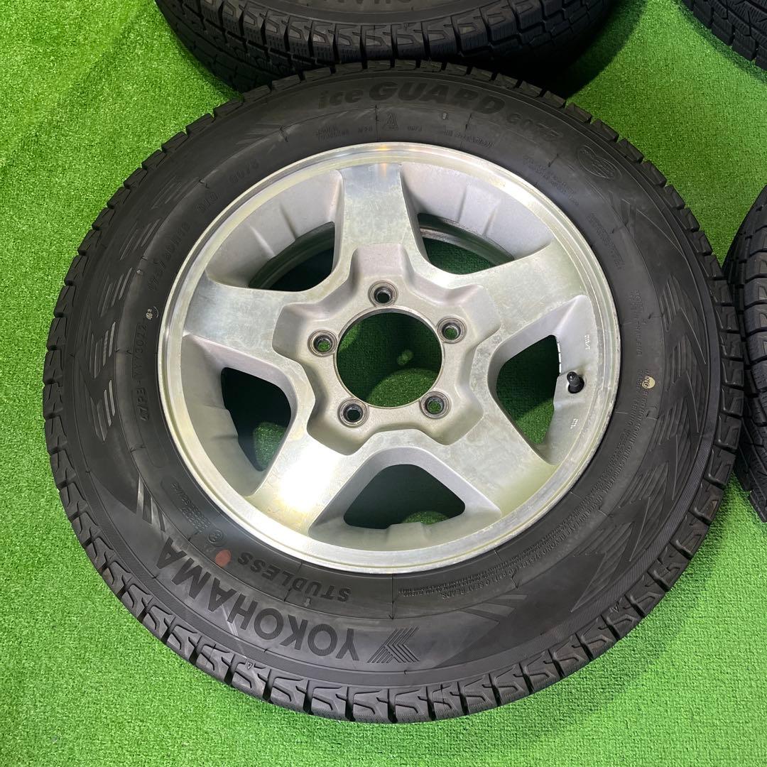 ジムニー純正アルミセット 深溝 1本分 送料込み 1665-①