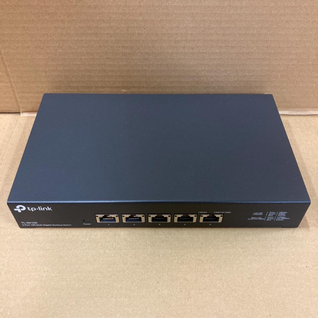 TP-Link 5ポート 全ポート10G対応 スイッチングハブ TL-SX105