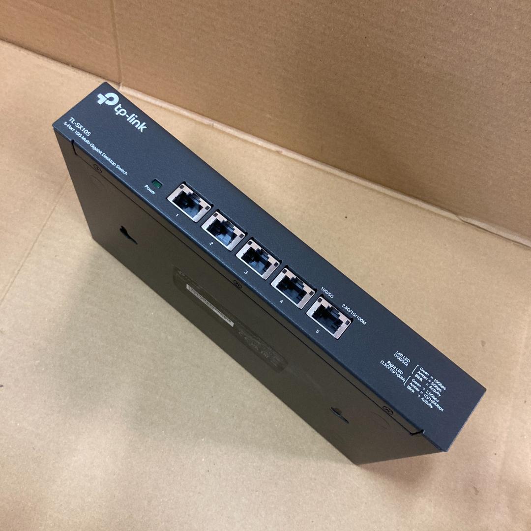 TP-Link 5ポート 全ポート10G対応 スイッチングハブ TL-SX105