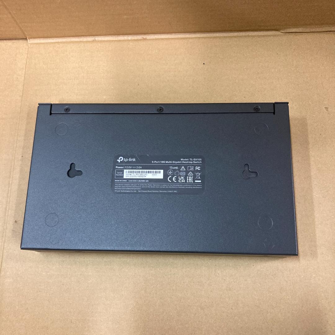 TP-Link 5ポート 全ポート10G対応 スイッチングハブ TL-SX105