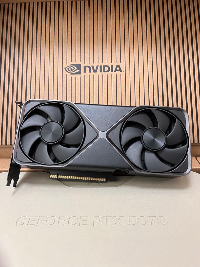 Jun「新品未使用品]RTX 5070 Founders Edition