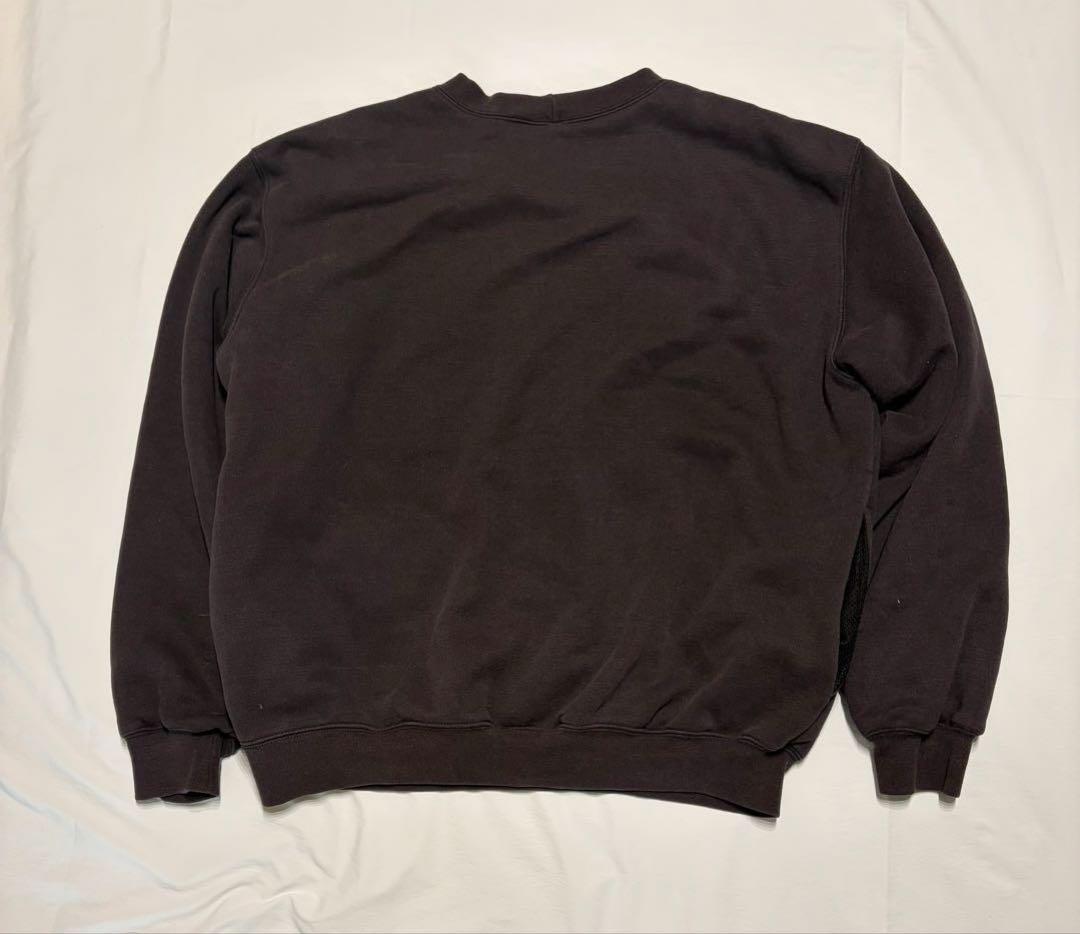 90s Carhartt スウェット　ブラック　裏地サーマル　J154