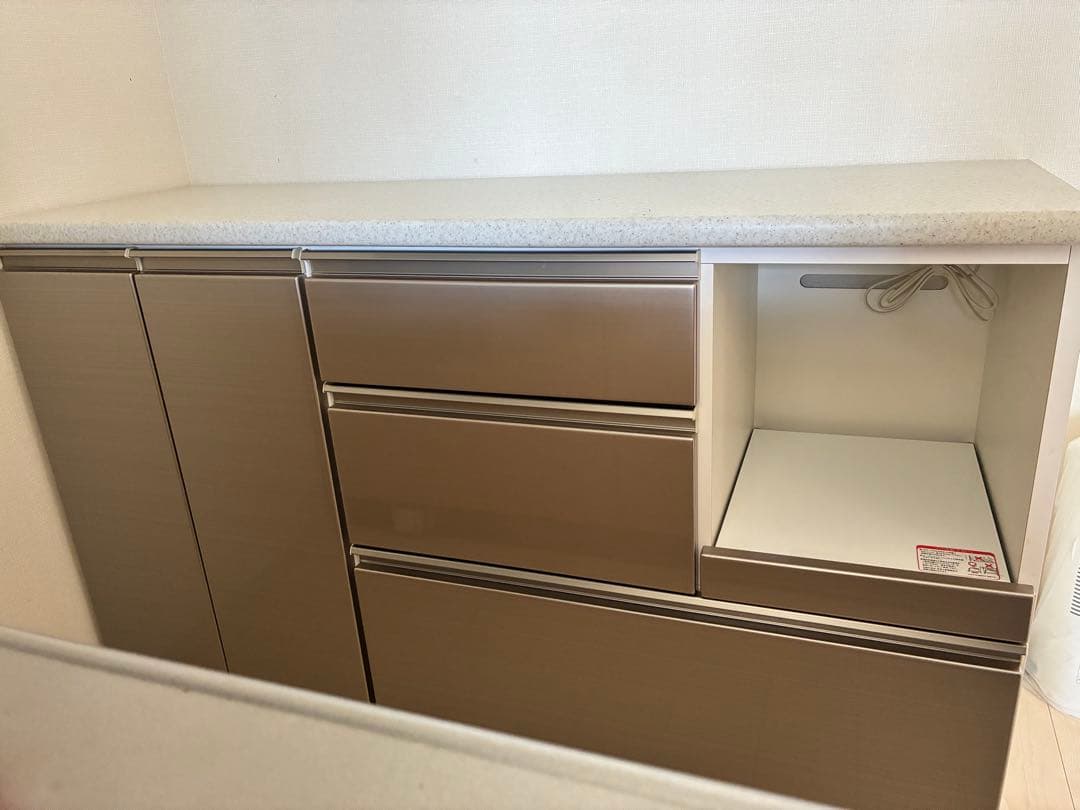 キッチンカウンター アルミナ2 140CT SI