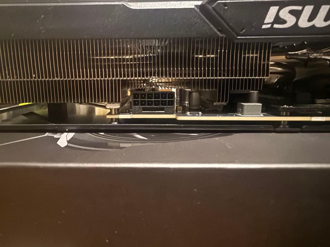 MSI VENTUS 3X 4070 Ti SUPER 本体　「中古動作品」