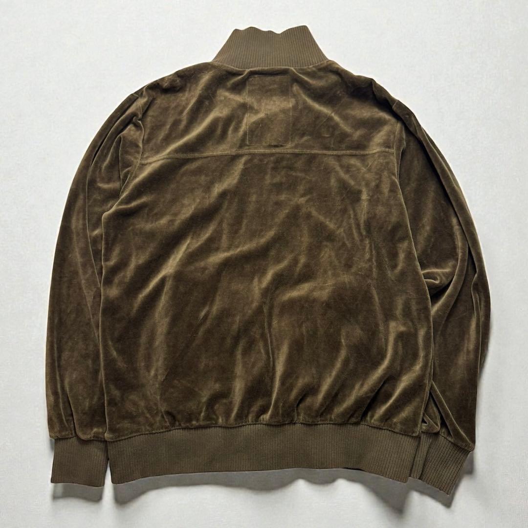 90s　BUNDESWEAR　ベロア　トラックジャケット　ミリタリー　L