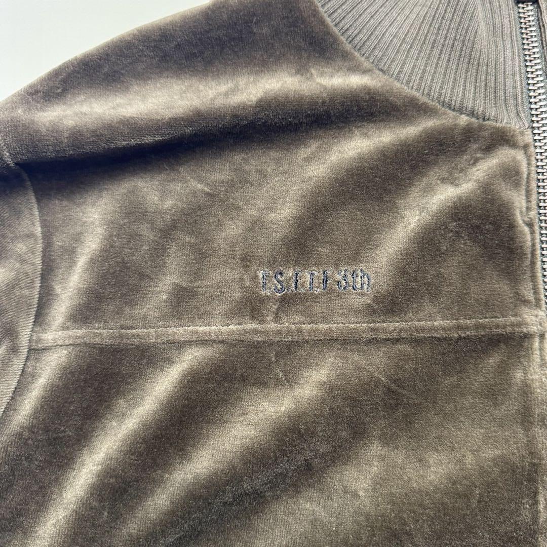 90s　BUNDESWEAR　ベロア　トラックジャケット　ミリタリー　L