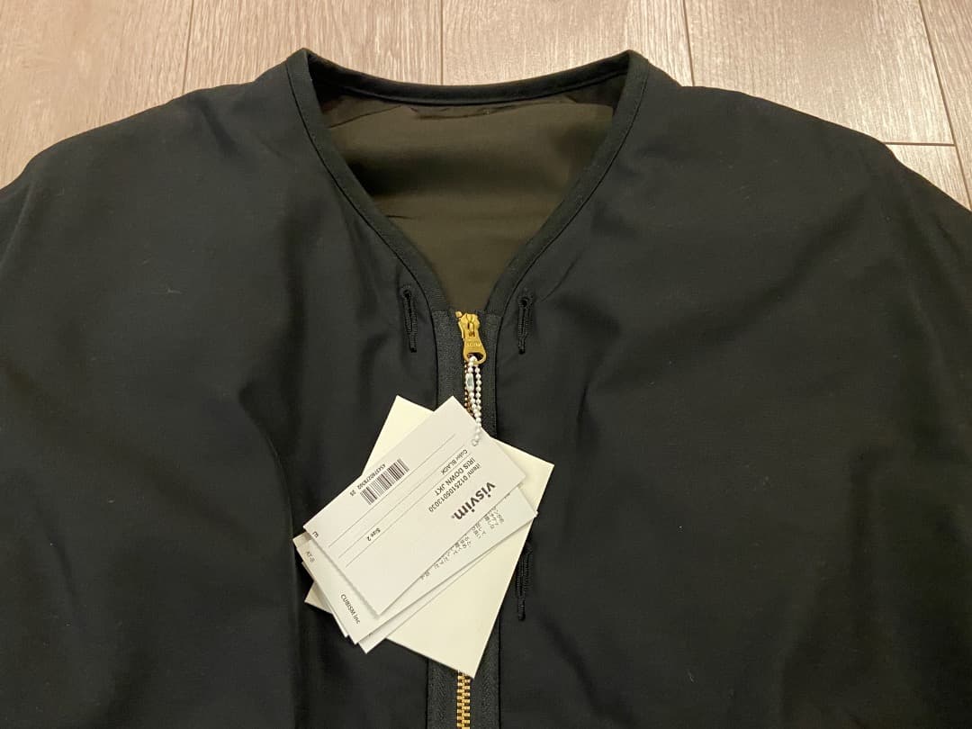 visvim IRIS DOWN JKT（BLACK）