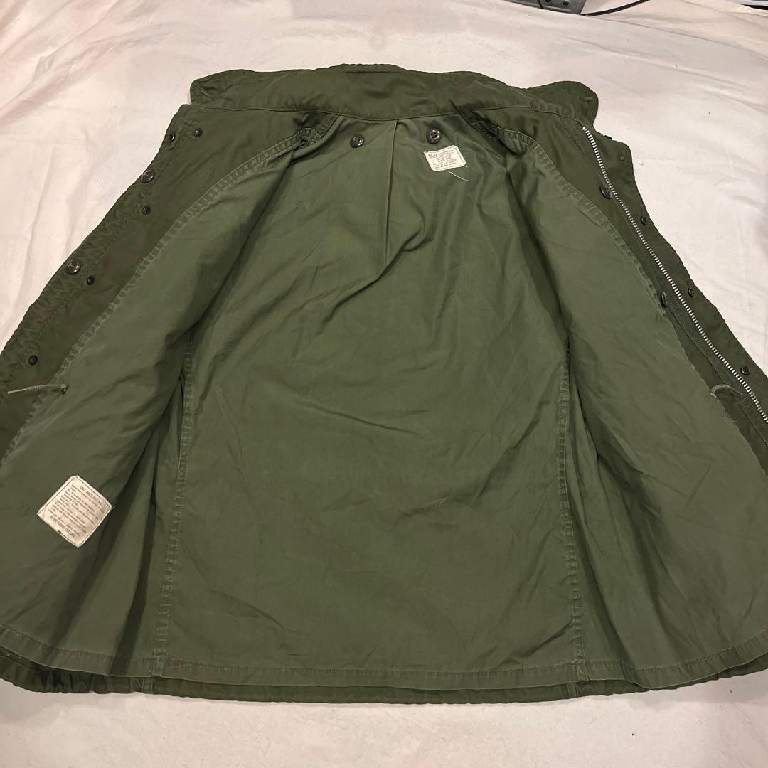 【美品】60s 米軍実物 m65 JKT M-SHORT アルミジップ