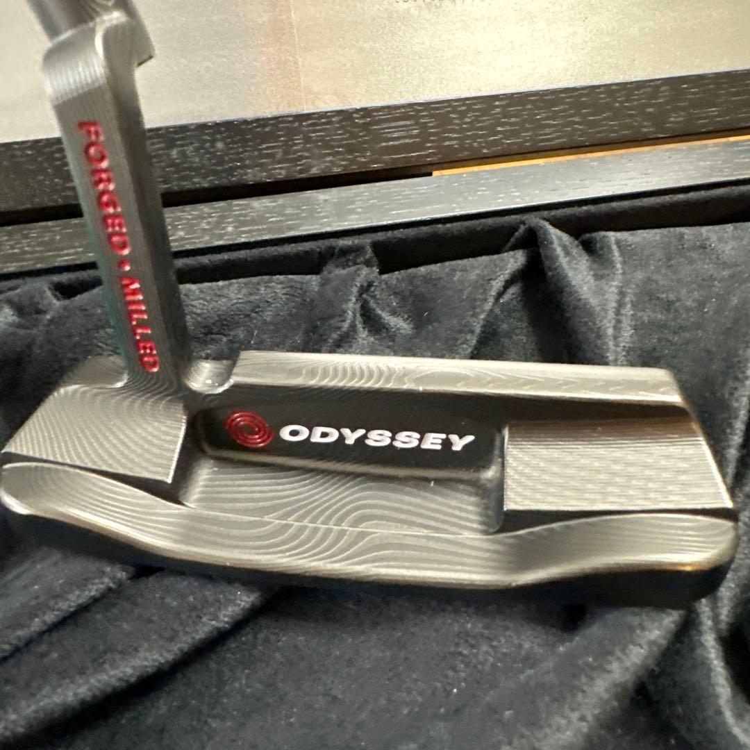 ODYSSEY 世界限定350本ダマスカスツアーパター 化粧箱　未使用革グリップ