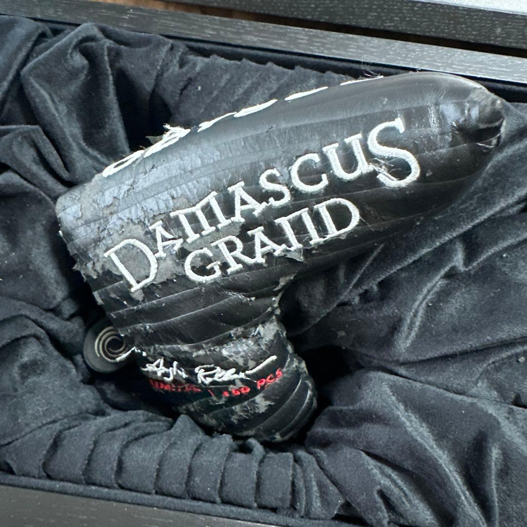 ODYSSEY 世界限定350本ダマスカスツアーパター 化粧箱　未使用革グリップ