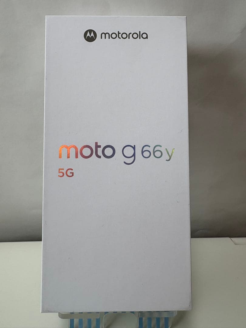 【完全・新品未使用未開封】moto g66y 5G 本体ブラックオイスター色