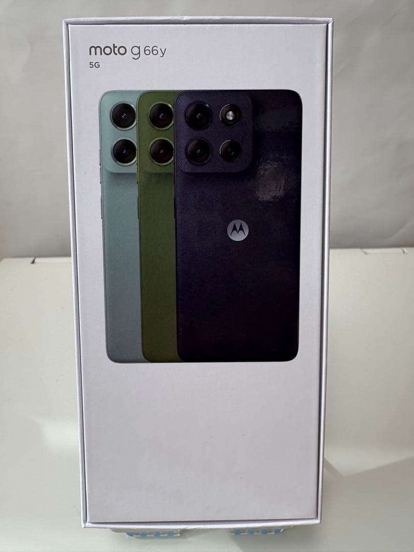 【完全・新品未使用未開封】moto g66y 5G 本体ブラックオイスター色