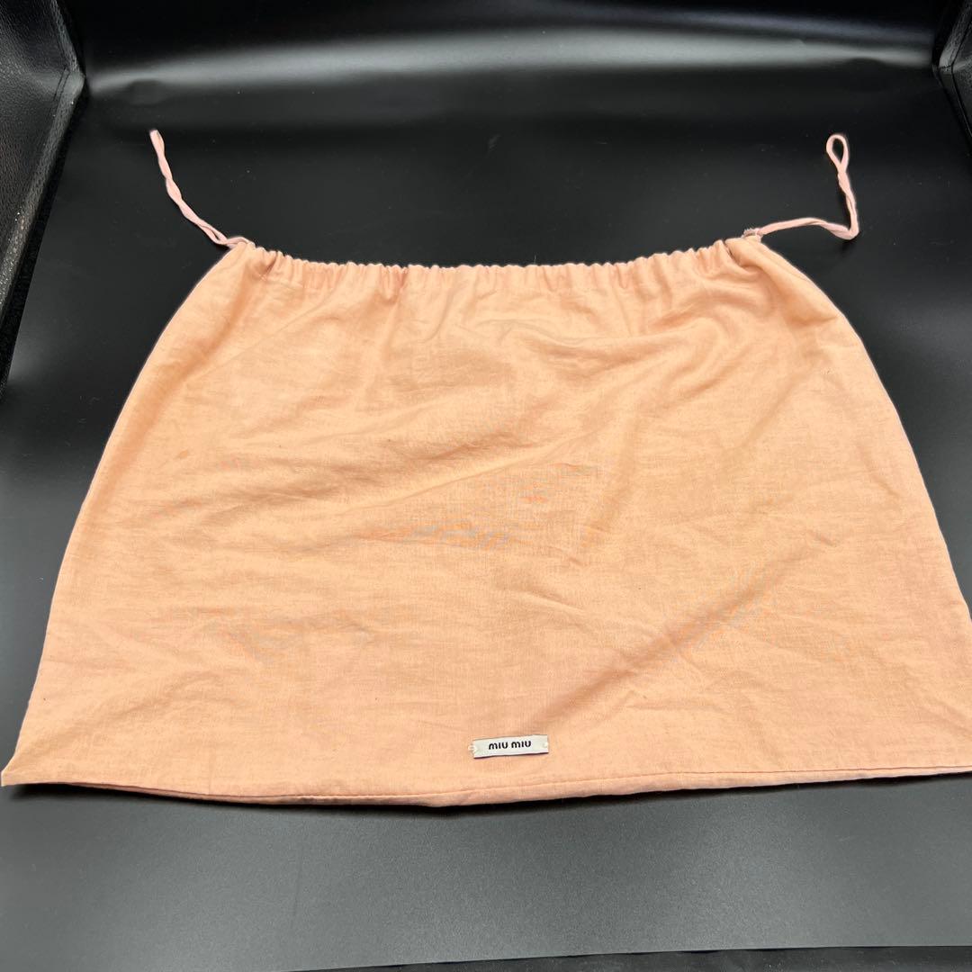 【美品】Miu Miu 2WAY Vitello Lux Y2K バッグ 赤