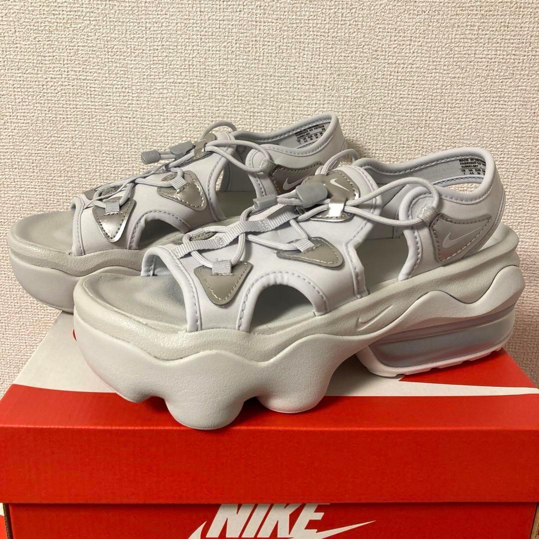 24cm ナイキ　エアマックスココ　グレー シルバーHJ9651-001