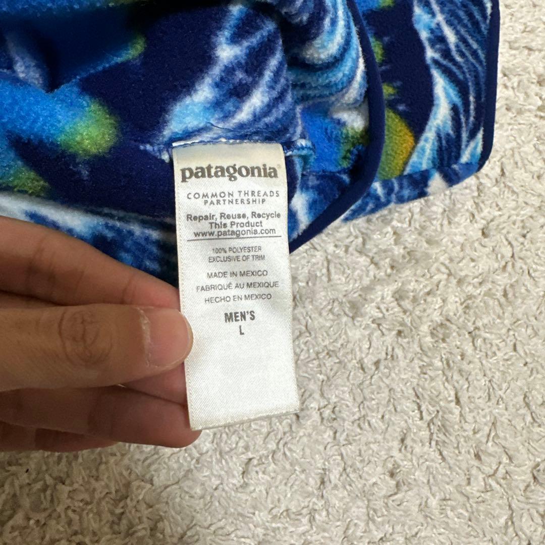 珍*ね様 海外限定patagonia シンチラ 葛飾北斎　波柄