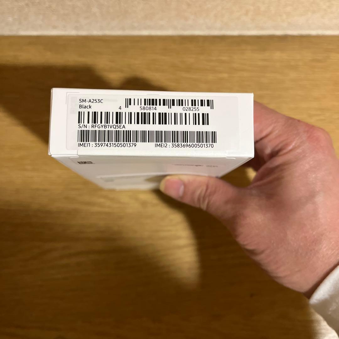 動作確認のみ　新品　Samsung Galaxy A25 5G 本体残無し