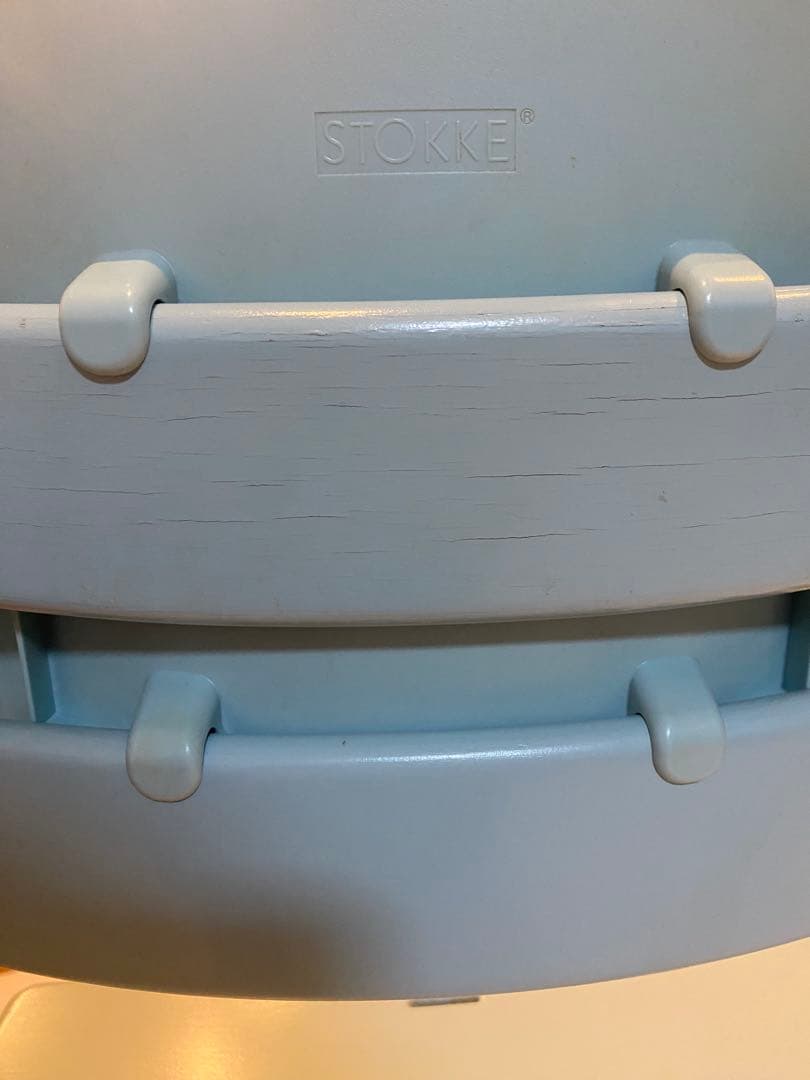 ストッケ　トリップトラップ　ベビーセット付き　美品 ベビーセット付き