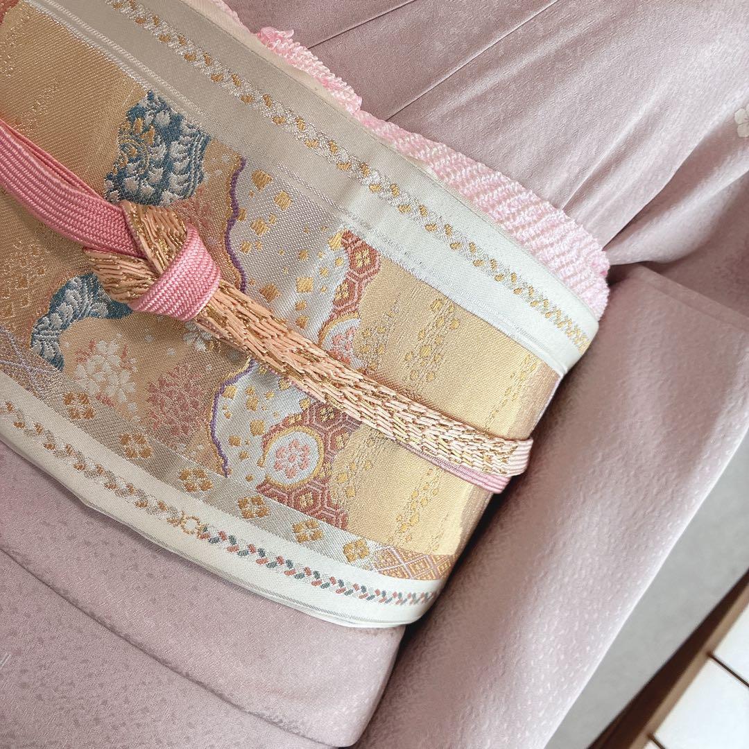 色留袖　フルセット　着物　正絹　五つ紋　大人の薄梅　気品やわらか　梅枝　J9