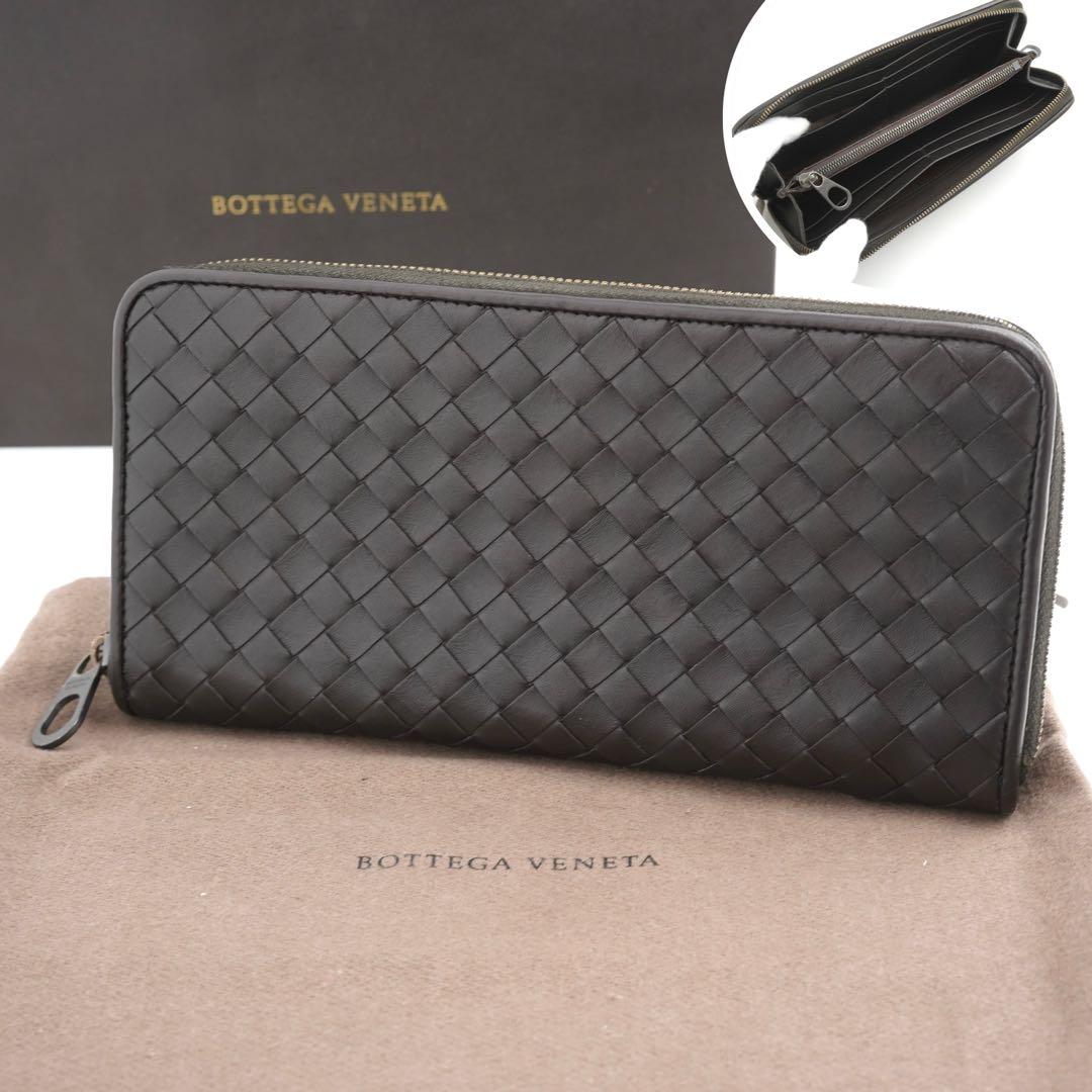 ✨未使用展示品・箱付き✨　bottega veneta 長財布　イントレチャート