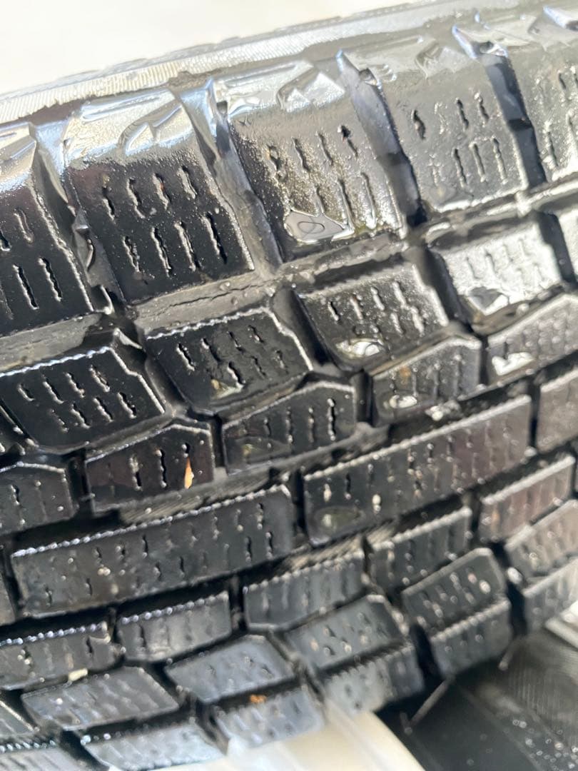 スタッドレスタイヤ　アルミホイール付き　4本　155/65R13