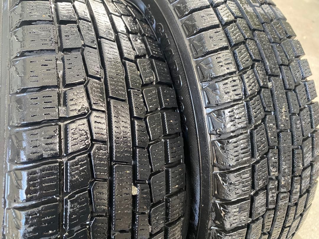 スタッドレスタイヤ　アルミホイール付き　4本　155/65R13