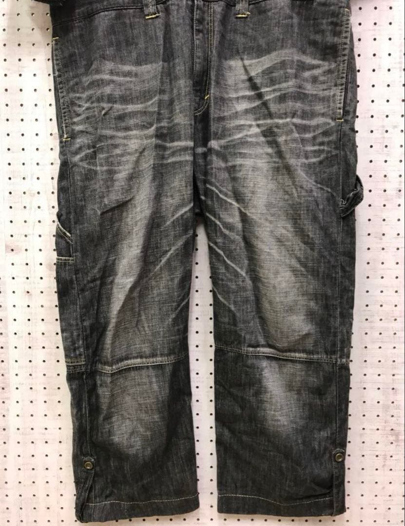 ヴィクトリアGAVIAL ガヴィル ブラックシャンブレー ジャンプスーツ