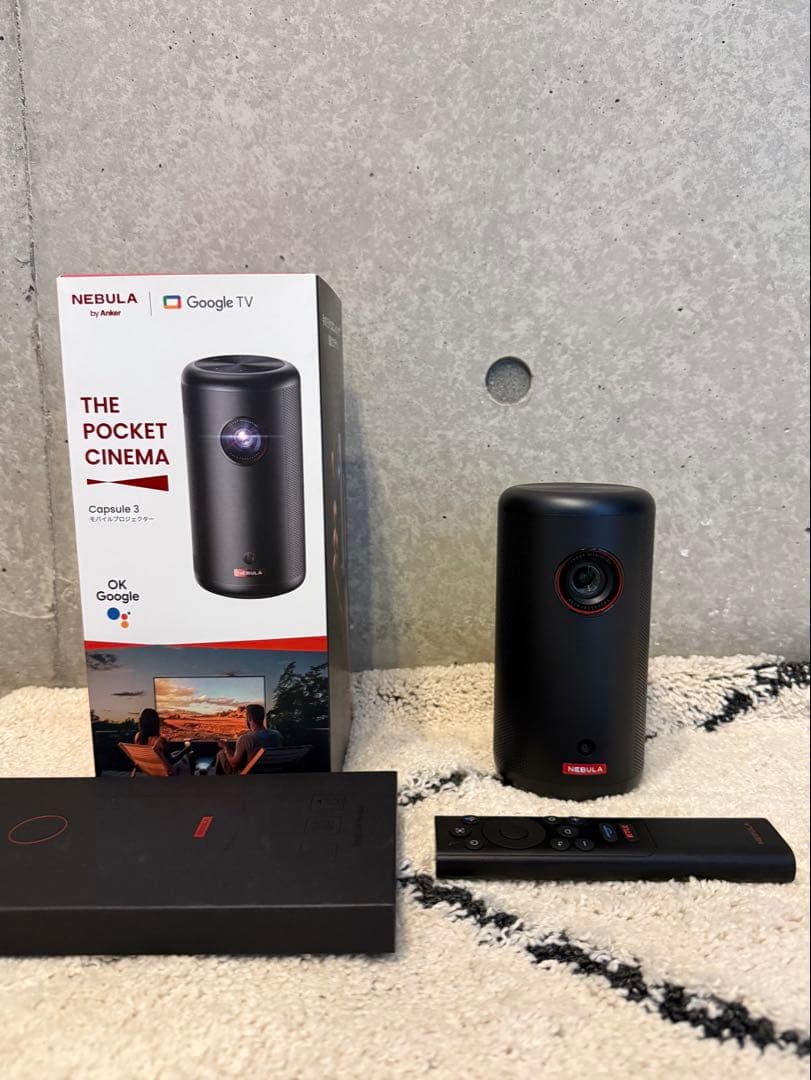 【美品】Anker NEBULA Capsule 3 プロジェクター