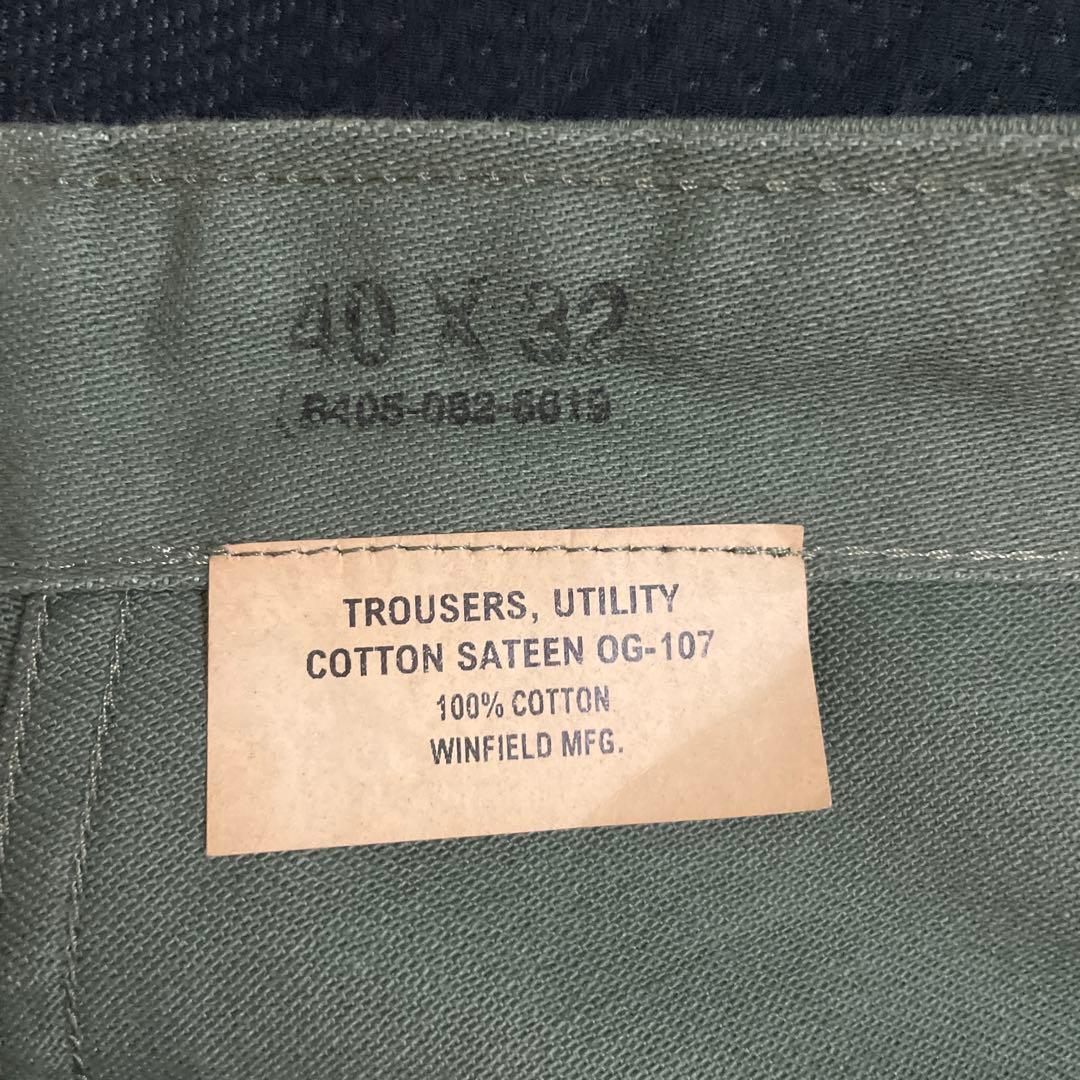 60s U.S.ARMY OG-107 Baker Pants ベイカーパンツ