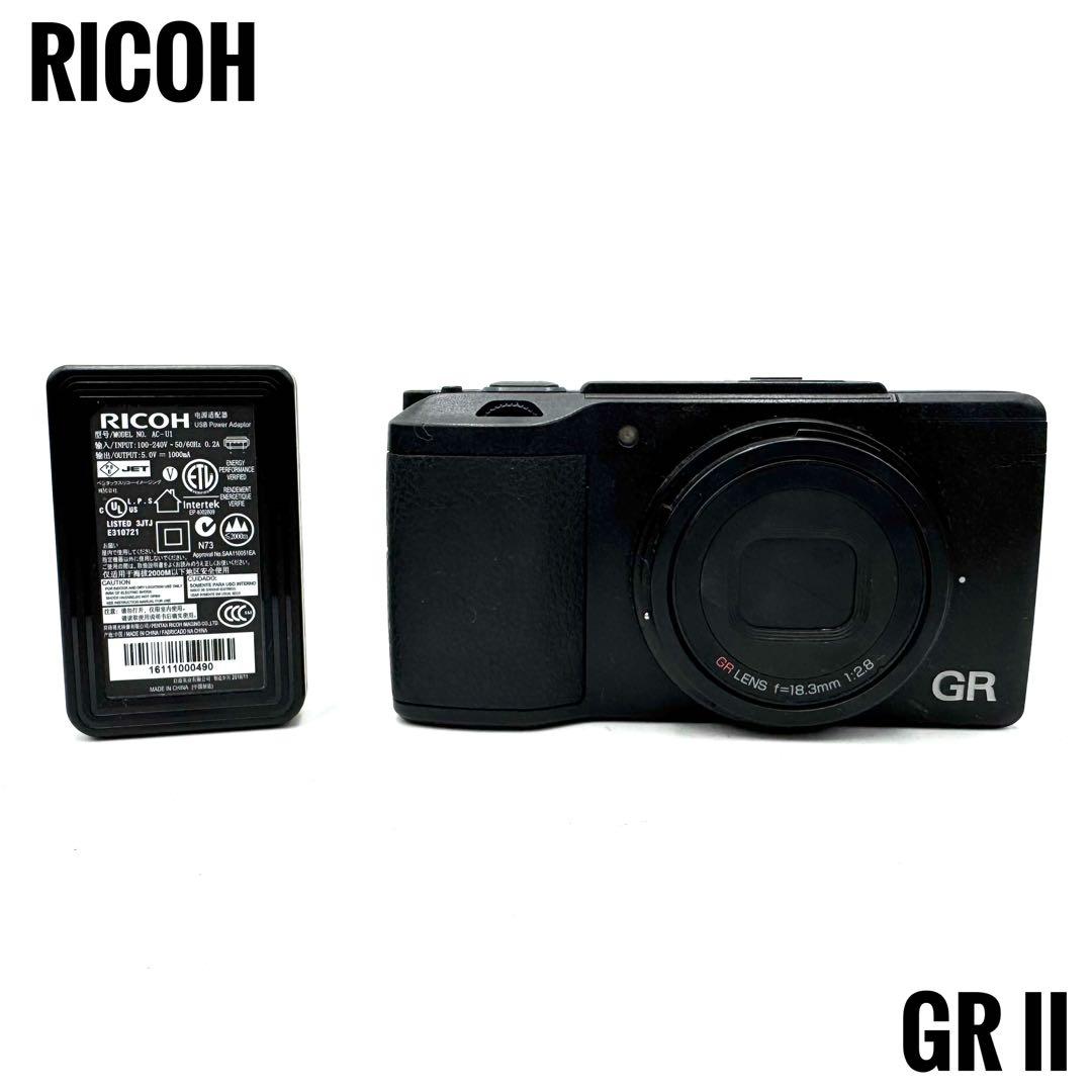 動作良好 Ricoh リコー GR II 2 APS-C デジタルカメラ