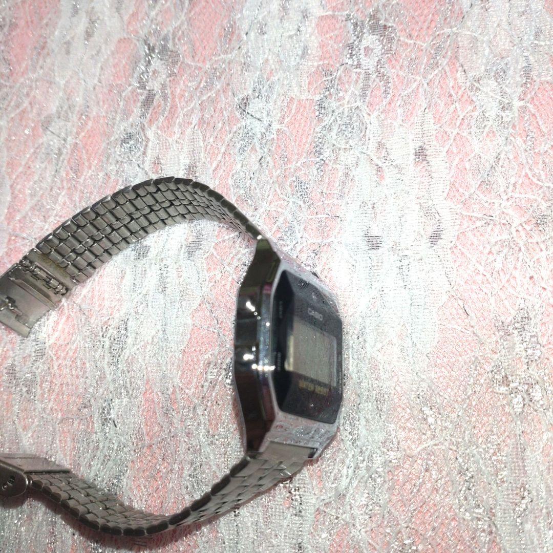 ✨美品✨CASIO✨チープカシオ A159W　天然ダイヤ付きメンズ腕時計